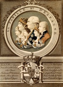 Ritratto della famiglia reale di Spagna: Re Carlo IV da Unknown artist
