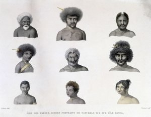 Ritratti dei Papua dell