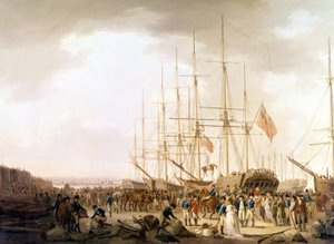 Portsmouth, imbarco delle truppe britanniche