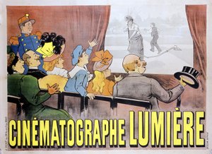 Poster per il cinematografo dei fratelli Lumière per il film “L
