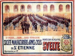 Presentazione della compagnia ciclistica della Legione della Guardia Repubblicana: Société manufacturière d