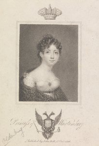 Principessa di Wurtemberg da Unknown artist