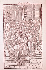 Probabilmente il Sultano Mehmed II nel 1481 (incisione) da Unknown artist