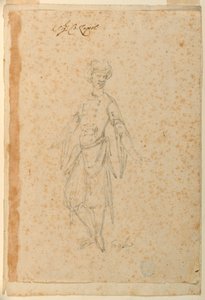 Progetto per un costume da balletto di un giullare orientale da Unknown artist