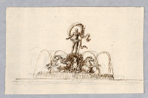 Progetto per una Fontana da Unknown artist