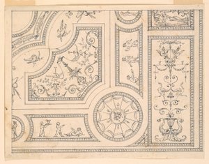 Progetto per la Decorazione di un Soffitto da Unknown artist