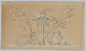 Progetto per la Decorazione di un Pannello Oblungo da Unknown artist