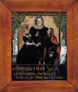Matrimonio protestante in Alsazia: la benedizione degli sposi da Unknown artist