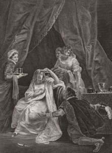 Regina Elisabetta I e il conte di Sussex da Unknown artist