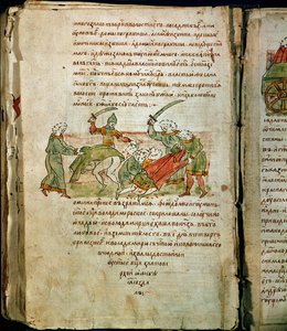 Cronaca di Radziwill, dettaglio da Unknown artist