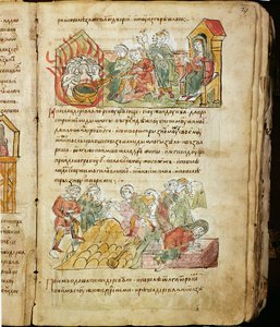 Cronaca di Radziwill, dettaglio da Unknown artist