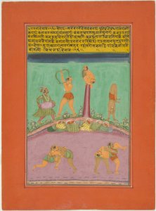Ragini Desakh, pagina da un set di ragamala di Jaipur