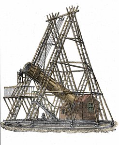 Rappresentazione del telescopio dell