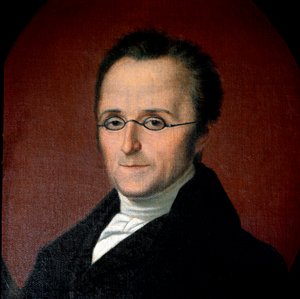 Risorgimento: Ritratto del patriota italiano Silvio Pellico (1789-1854) da Unknown artist