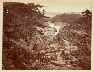 [Vista sul fiume Rocky] da Unknown artist