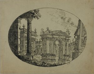 Edifici romani da Unknown artist