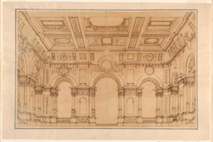 Stanza in un palazzo da Unknown artist
