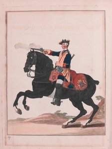 Reggimento Reale delle Guardie a Cavallo (incisione)