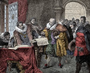 Rodolfo II concede la Lettera di Maestà - L