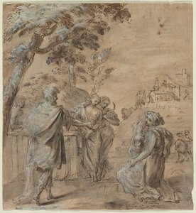 Ruth e Boaz (recto)