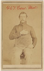 [S. Frankenberger D. 1st Pa. Cav. 18797, vittima della guerra civile].