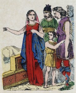Santa Genoveffa (422-502), patrona di Parigi, dissuase i parigini dall