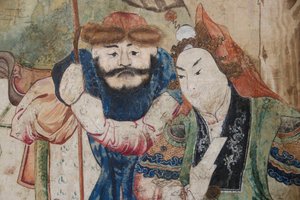 Scene di vita quotidiana in Cina, (dettaglio) da Unknown artist
