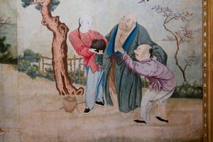 Scene di vita quotidiana in Cina, (dettaglio)