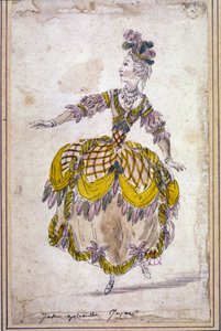 Scenografia: disegno di costumi per l