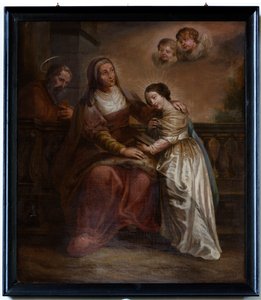 Maria e i suoi genitori