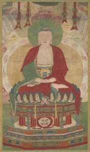 Amitābha seduto