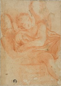Angelo seduto da Unknown artist