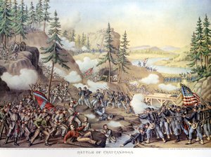 Guerra di Secessione Americana (1861-1865): 24-25/11/1863: dopo due giorni di battaglia a Chattanooga, Tennessee, vittoria dell