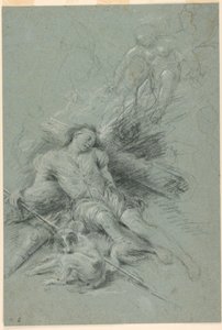 Selene vede Endimione dormiente da Unknown artist