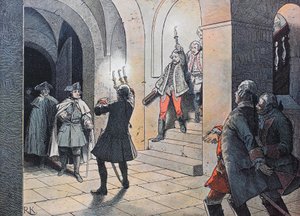 Guerra dei sette anni, tra il 1756 e il 1763, Re Federico il Grande da Unknown artist