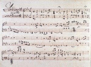Spartito di I due giorni, opera di Luigi Cherubini da Unknown artist