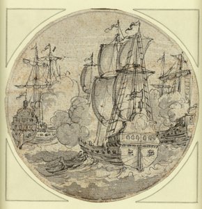 Nave in navigazione da Unknown artist