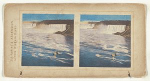 Sig. Ascensione di Farini, attraverso il fiume Niagara.