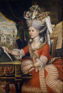 Cantante Teresa Lanti, amante di Casanova. Anonimo. Museo della Scala, Milano da Unknown artist