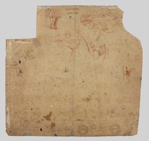 Schizzi di Cavalli (verso)