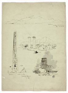 Schizzi di Patmos, Sardi, Obelisco di Eliopoli