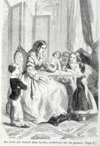 Sophie e la bambola rotta - in "Le disgrazie di Sophie" della Contessa di Ségur, Hachette
