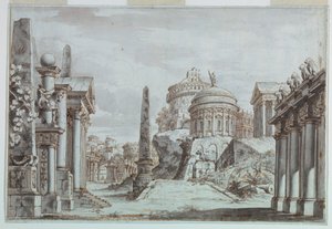 Scenografia, Un Foro da Unknown artist