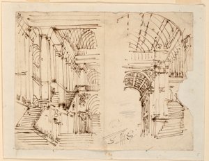 Progetto di Scenografia, Scale da Unknown artist