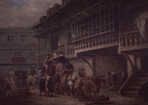 Locanda della diligenza da Unknown artist