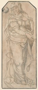 Sibilla in piedi da Unknown artist