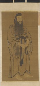Figura in piedi di Lü Dongbin da Unknown artist