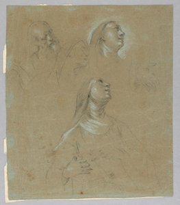Studi per figure sacre da Unknown artist