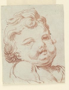 Studio della testa di un bambino da Unknown artist