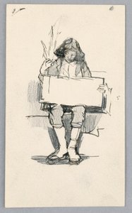 Studio di un Giovane Ragazzo da Unknown artist
